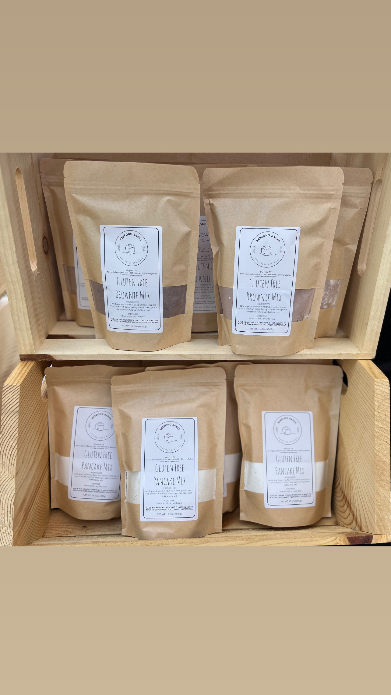 Gluten Free Sourdough Pancake Mix