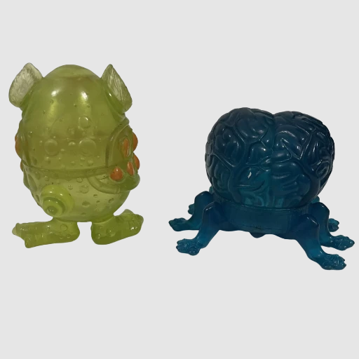 Mini Goopers Brain Matter & Stomach Stuff 1988 Ghostbusters Kenner