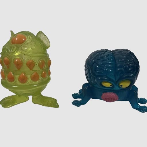 Mini Goopers Brain Matter & Stomach Stuff 1988 Ghostbusters Kenner