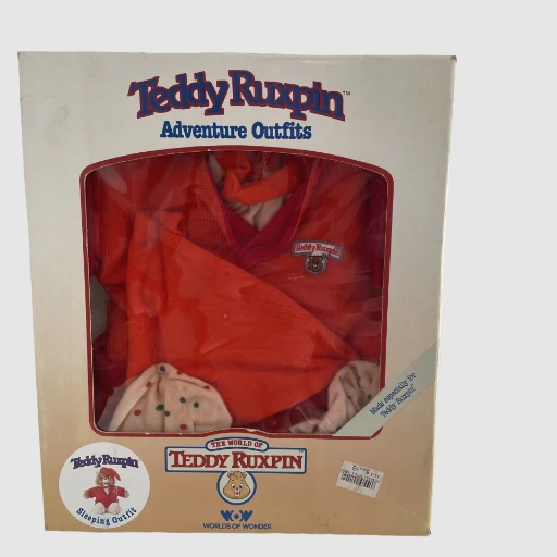 Original Worlds Of Wonder Teddy Ruxpin Sleep Outfit