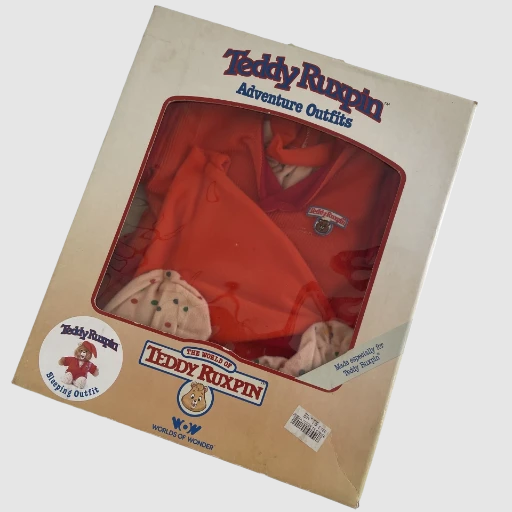 Original Worlds Of Wonder Teddy Ruxpin Sleep Outfit