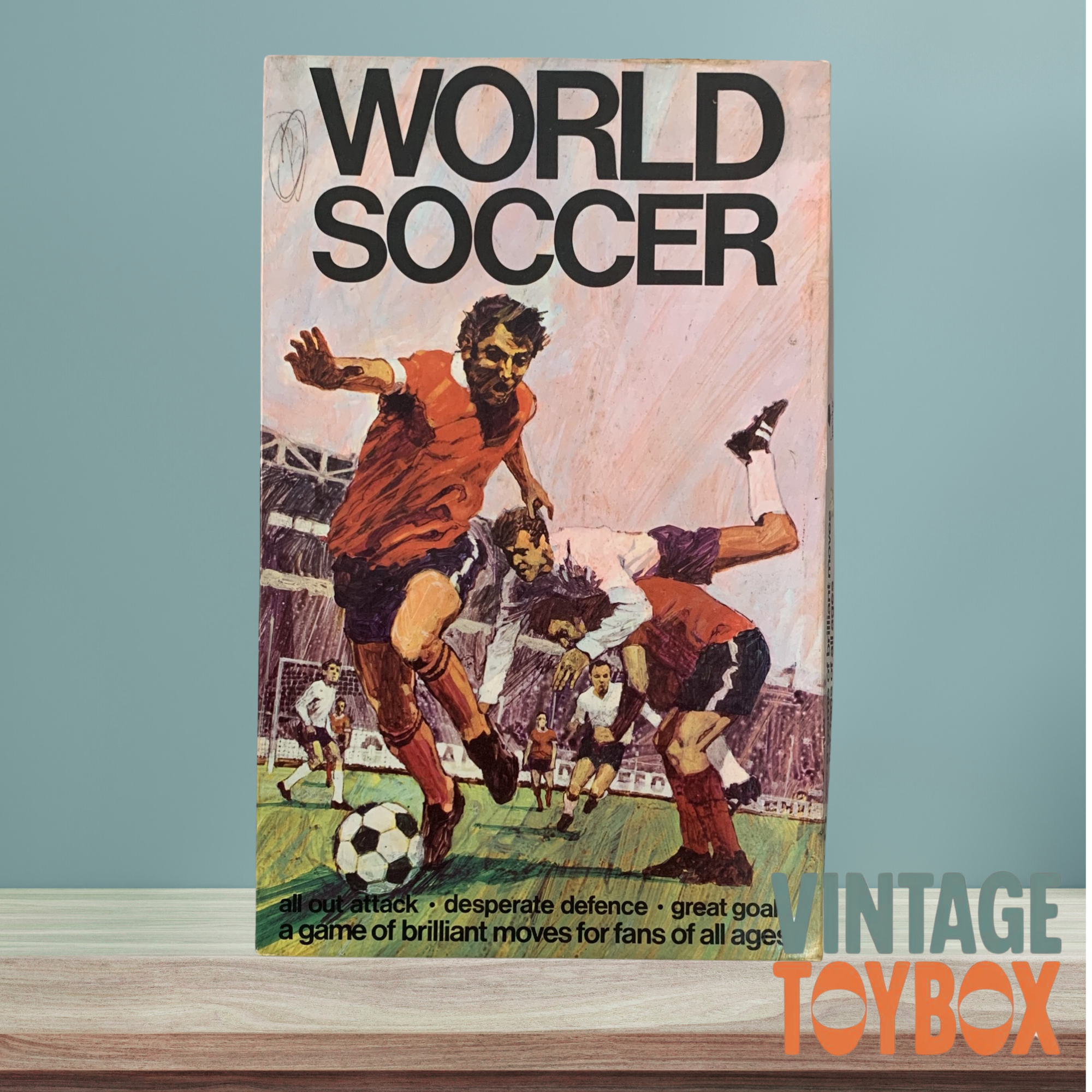 World Soccer Football Board Game - Seven Towns Limited 1970s