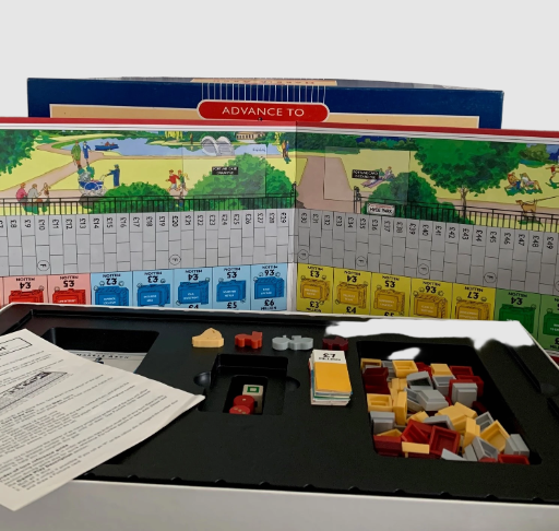 Advance to Marble Arch Board Game By Parker 1985