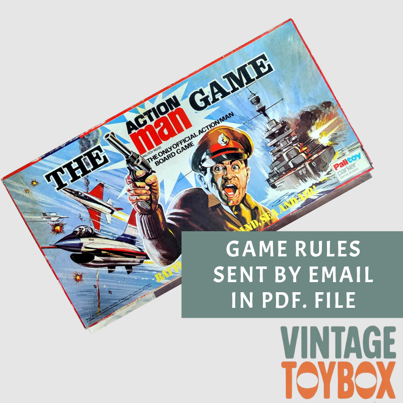 The Action Man Game - Palitoy 1970 - Rules Download