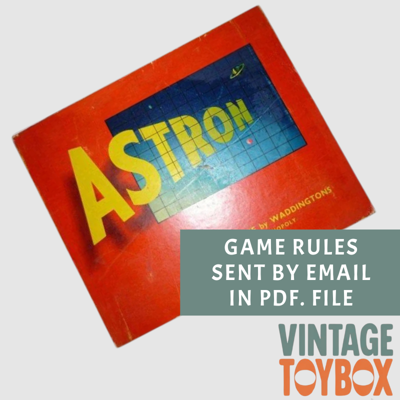 Astron Board Game - Waddingtons 1954 - Rules Download