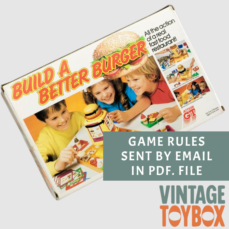 Build a Better Burger - Action GT - Rules Download