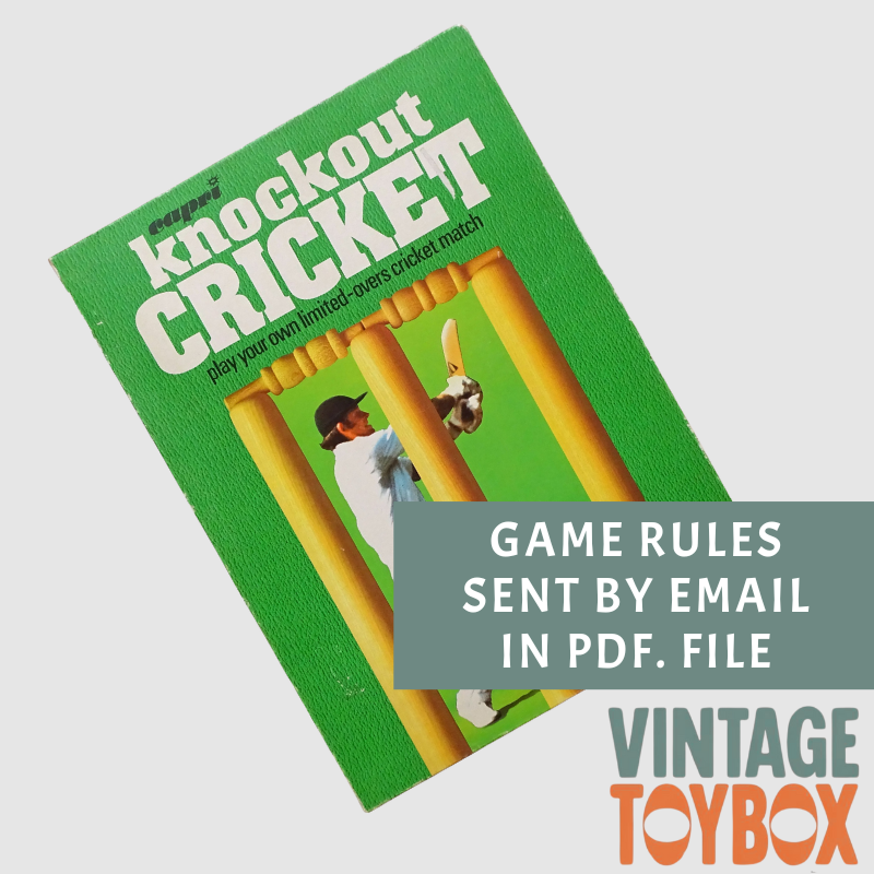  Knockout Cricket Game - Capri 1976 - Rules Download