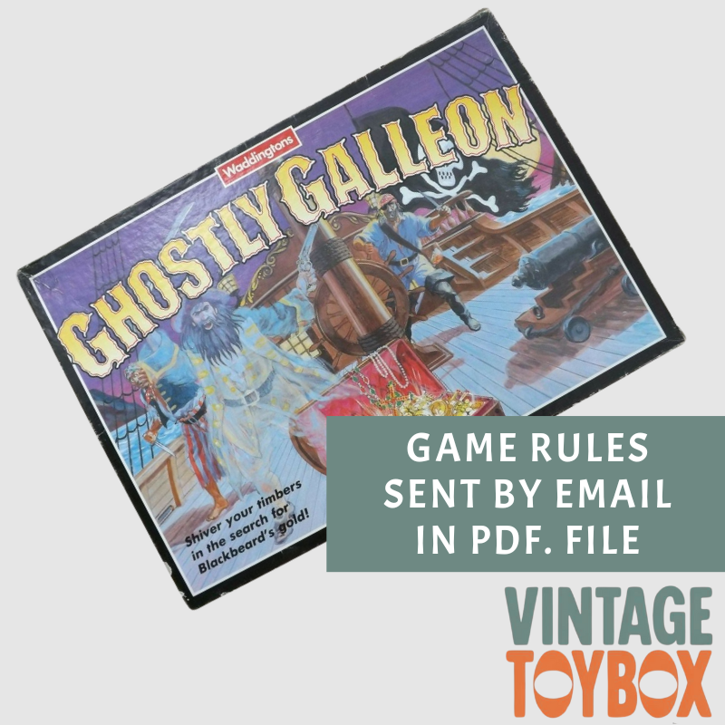 Ghostly Galleon - Waddingtons 1991- Rules Download