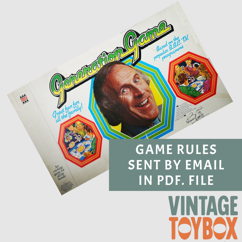 Generation Game - Denys Fisher - Rules Download