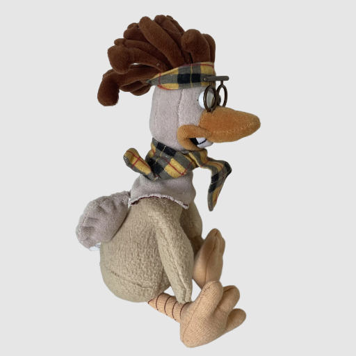 Chicken Run Mac the Brains Plush Toy Dreamworks 1999