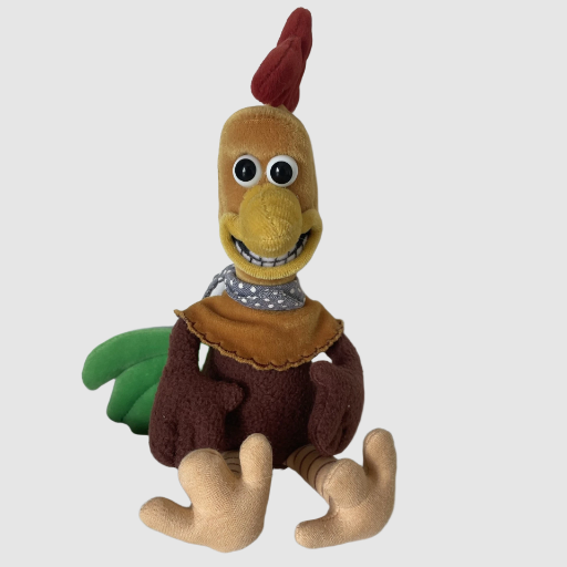 Chicken Run Rocky the Cockerel Plush Toy Dreamworks 1999