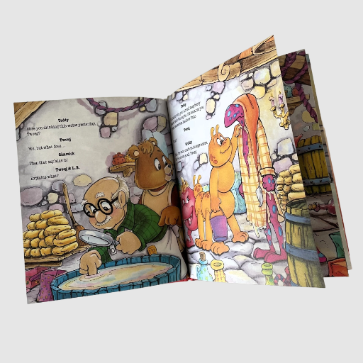 Tweeg gets the Tweezles by Ken Forsse Teddy Ruxpin WoW