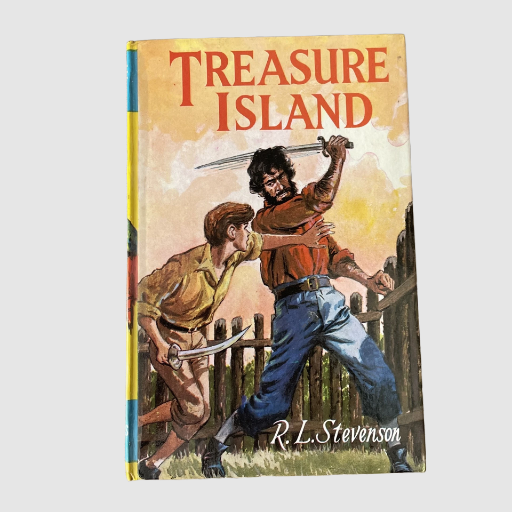 Treasure Island Robert Louis Stevenson 1967 Childrens Press Boys & Girls Library