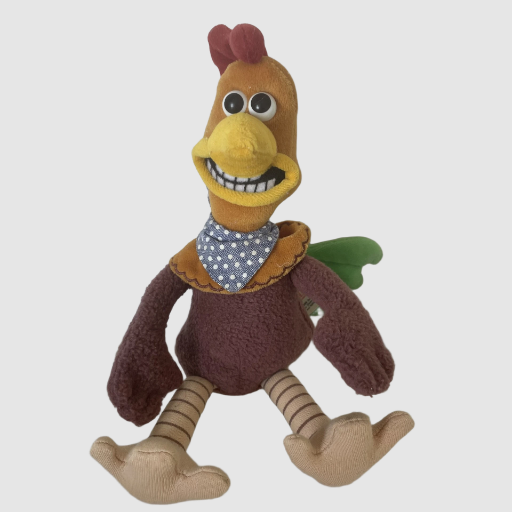 Chicken Run Talking Rocky the Cockerel Plush Toy Dreamworks 1999