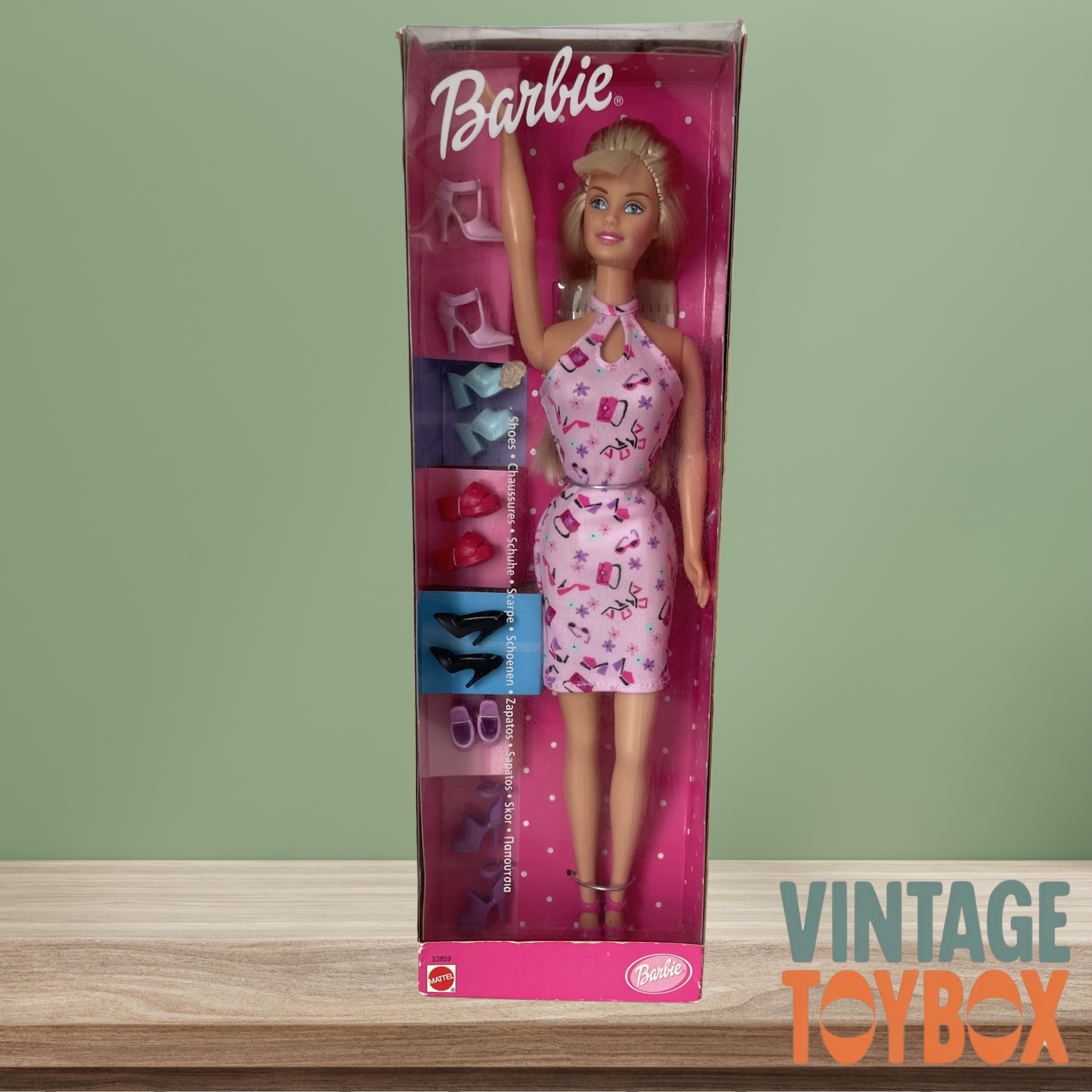 Barbie Doll - Shoes Galore Mattel 2001 Fashion Avenue