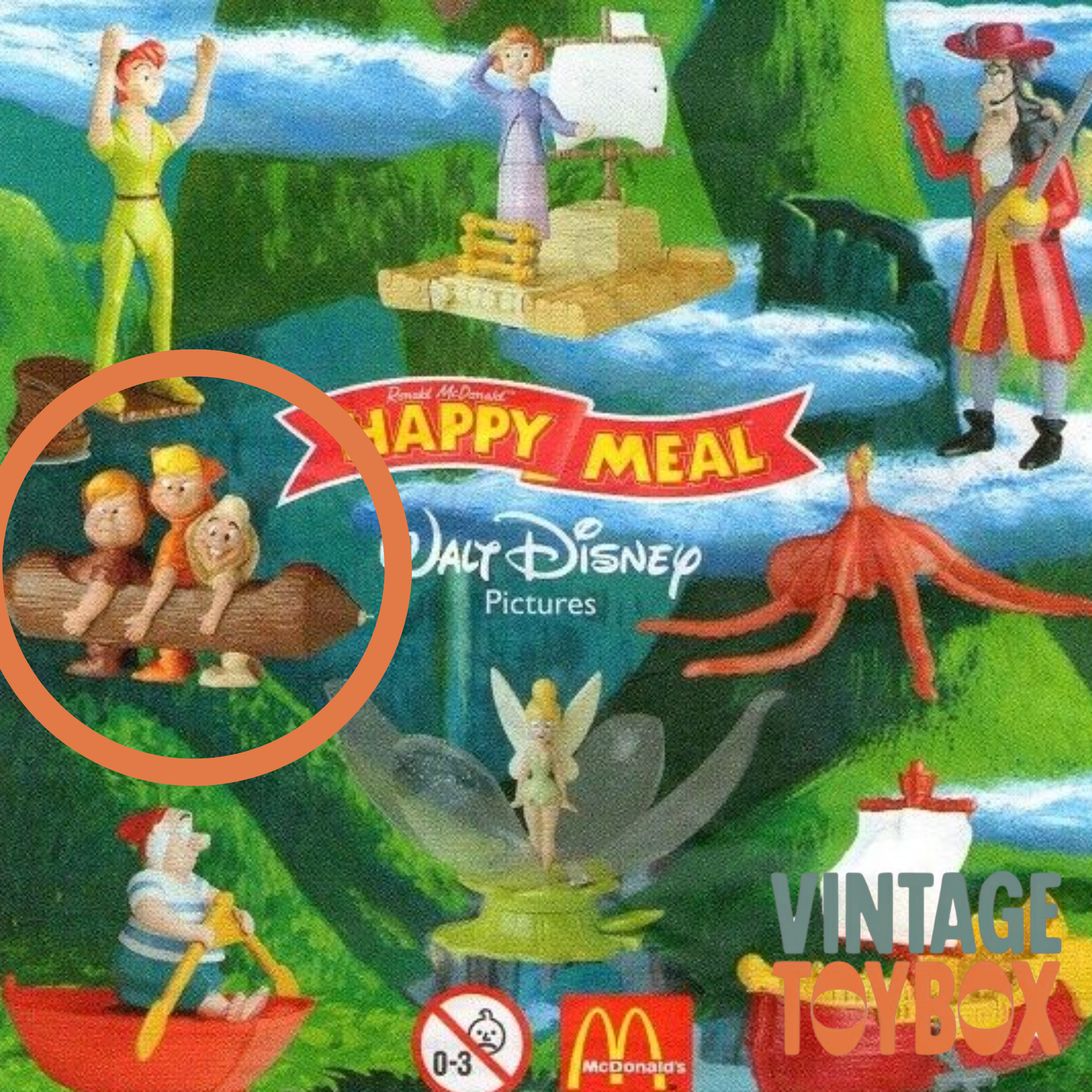Mcdonalds Happy Meal Toy 2002 - Peter Pan - The Lost Boys Figure