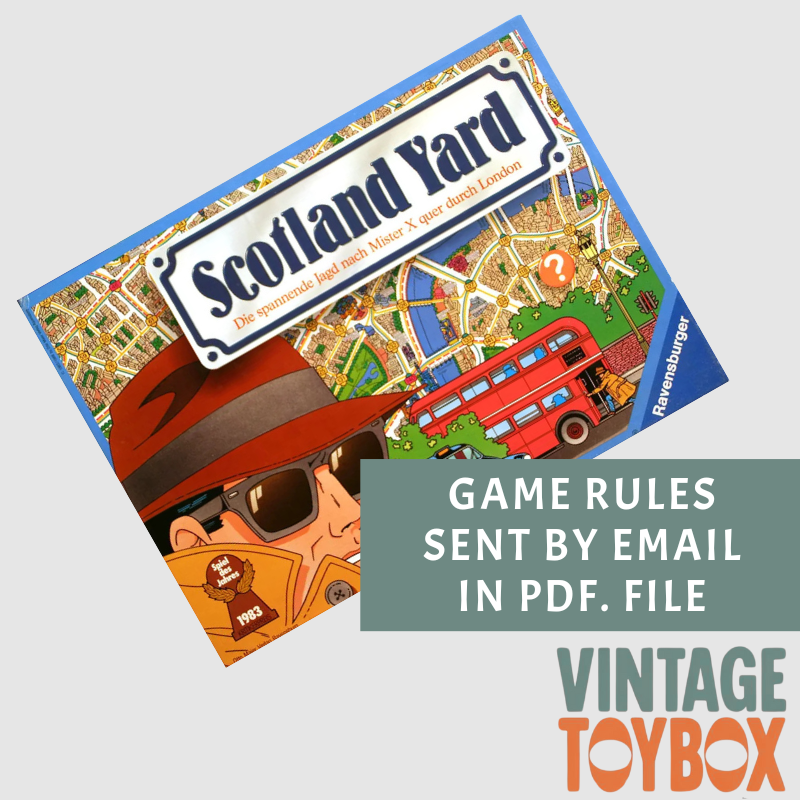 Scotland Yard - Ravensburger1983 - Rules Download