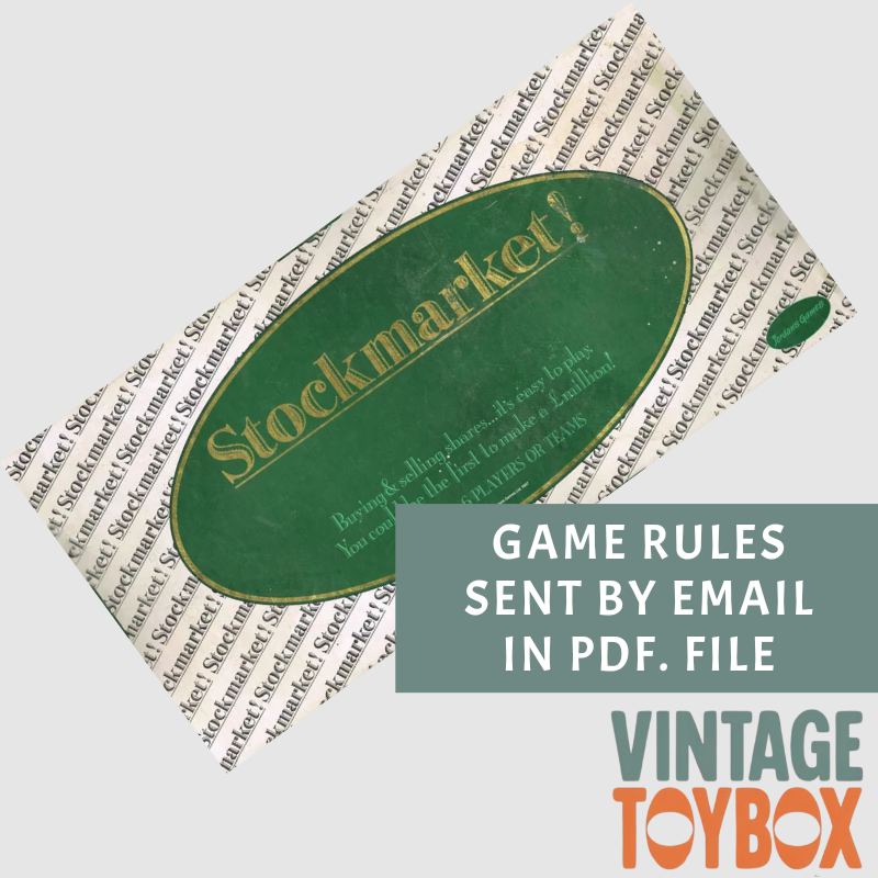 Stockmarket Board Game - Jordan Games - Rules Download