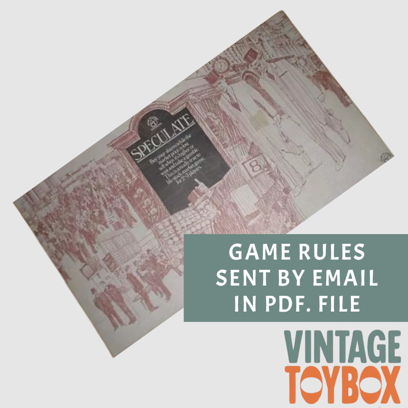 Speculate Game - Waddingtons 1972 - Rules Download