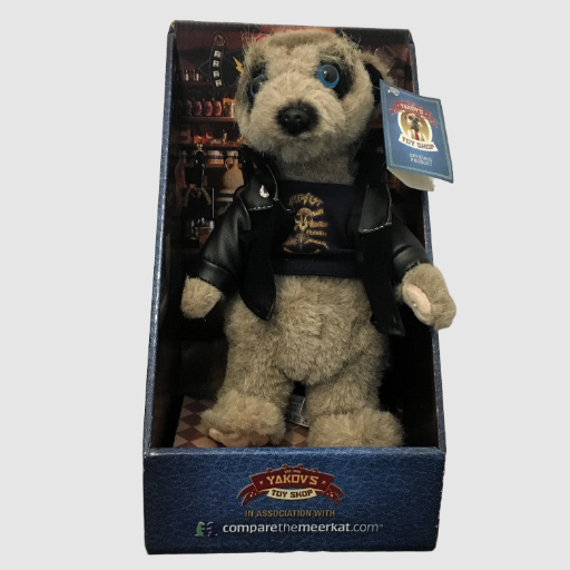 Vasily Meerkat Toy With Certificate & Boxed
