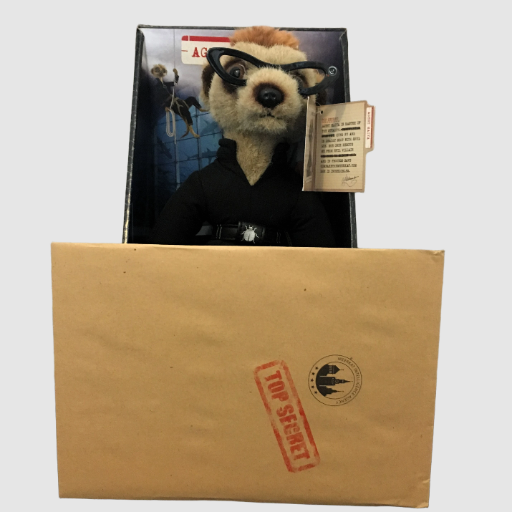 Agent Maiya Meerkat Toy With Certificate & Boxed