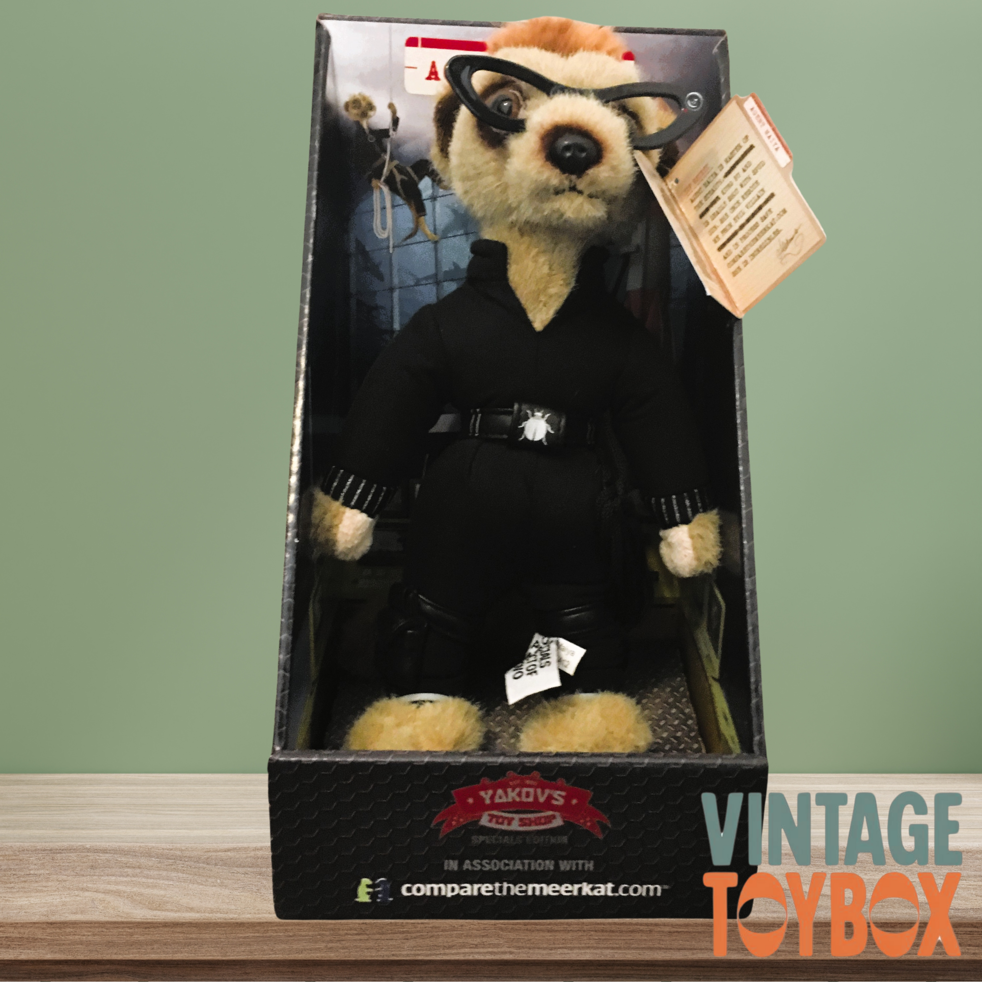 Agent Maiya Meerkat Toy With Certificate & Boxed