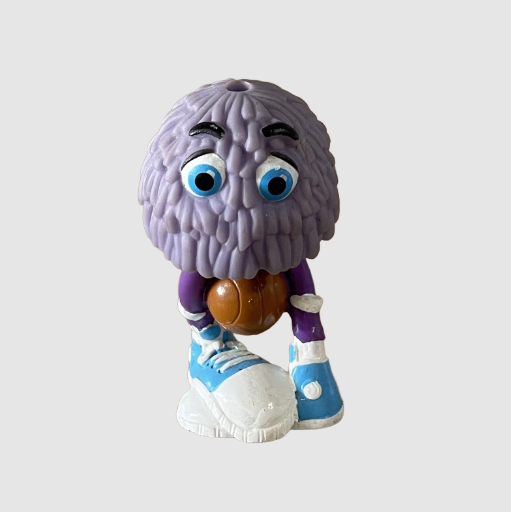 McDonald's Funny Fry Friends Purple Happy Meal Toy 1989