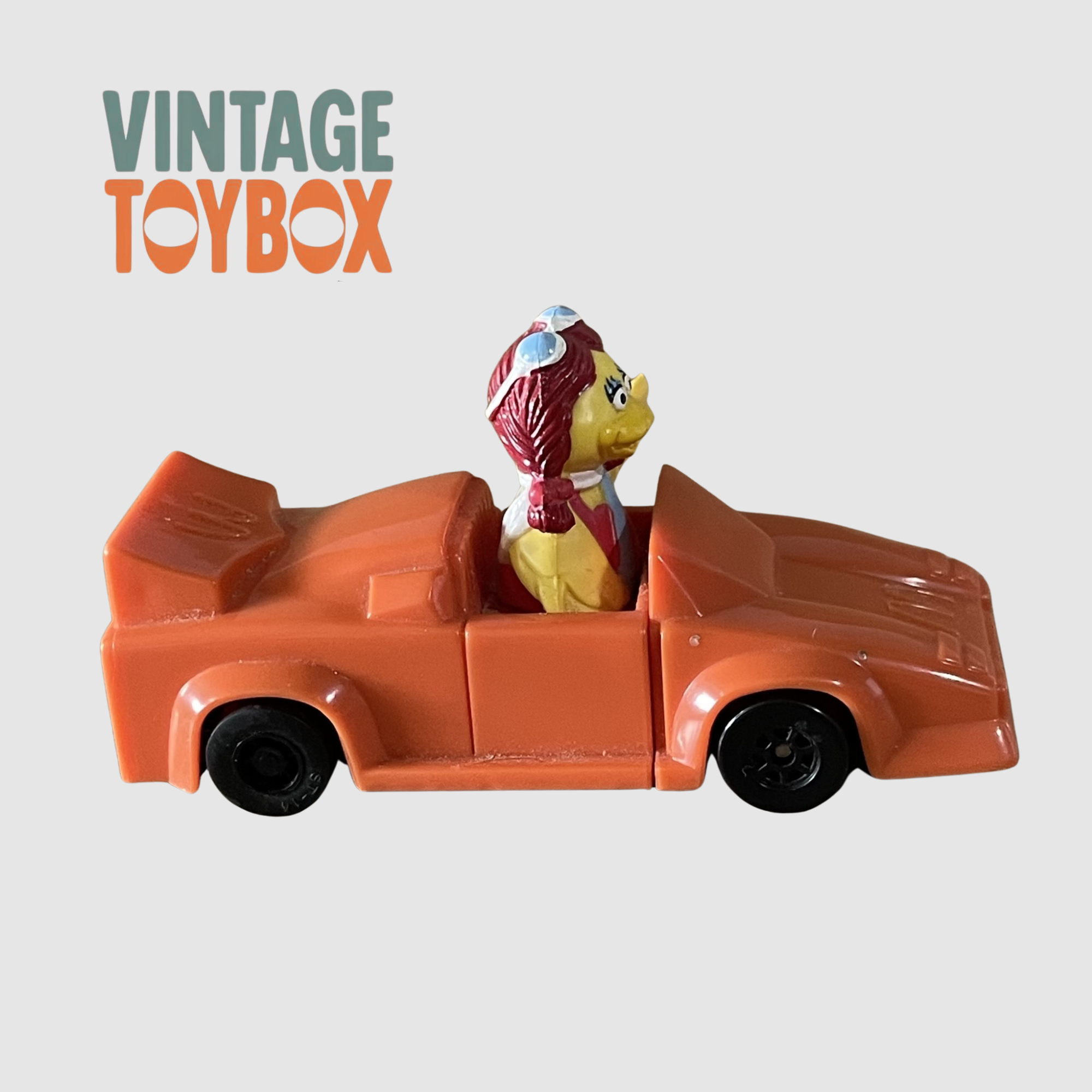 McDonalds Happy Meal Connect A Car Early Bird Pink Car 1991