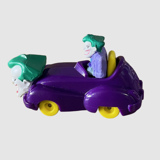 McDonalds Happy Meal Batman Joker Car Toy 1993