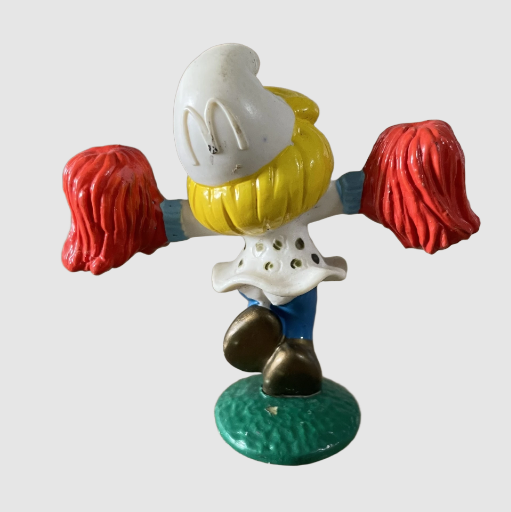 McDonalds Happy Meal The Smurfs Cheerleader Smurfette 1996 