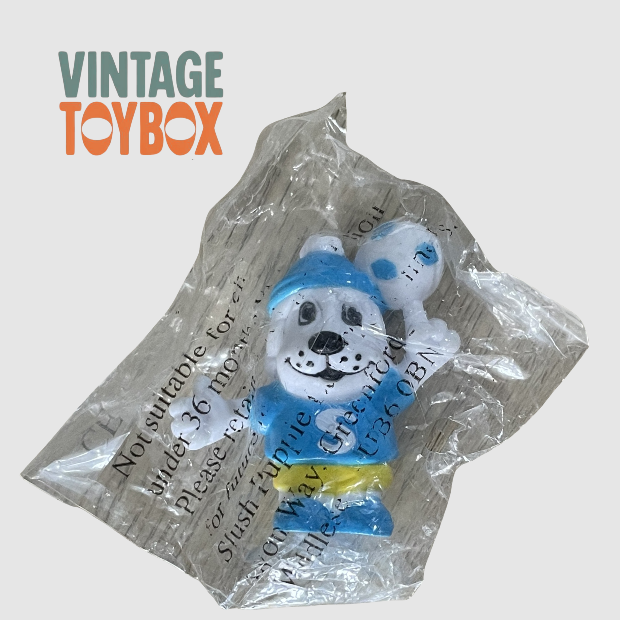 Vintage Slush Puppie Promo Dog Soccer Pencil Topper Mint