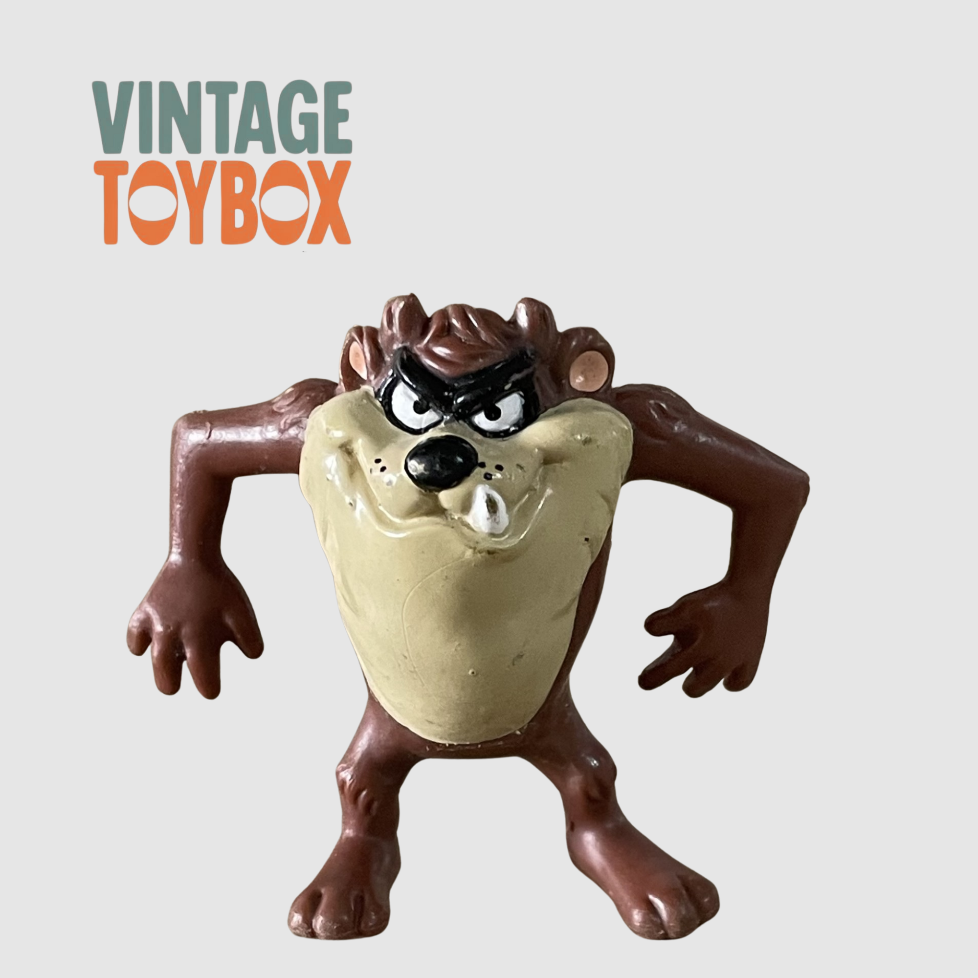 McDonalds Looney Tunes Taz Tazmanian Devil Figure Happy Meal 1991