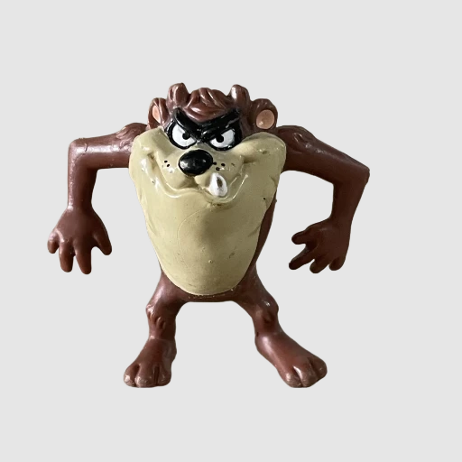 McDonalds Looney Tunes Taz Tazmanian Devil Figure Happy Meal 1991