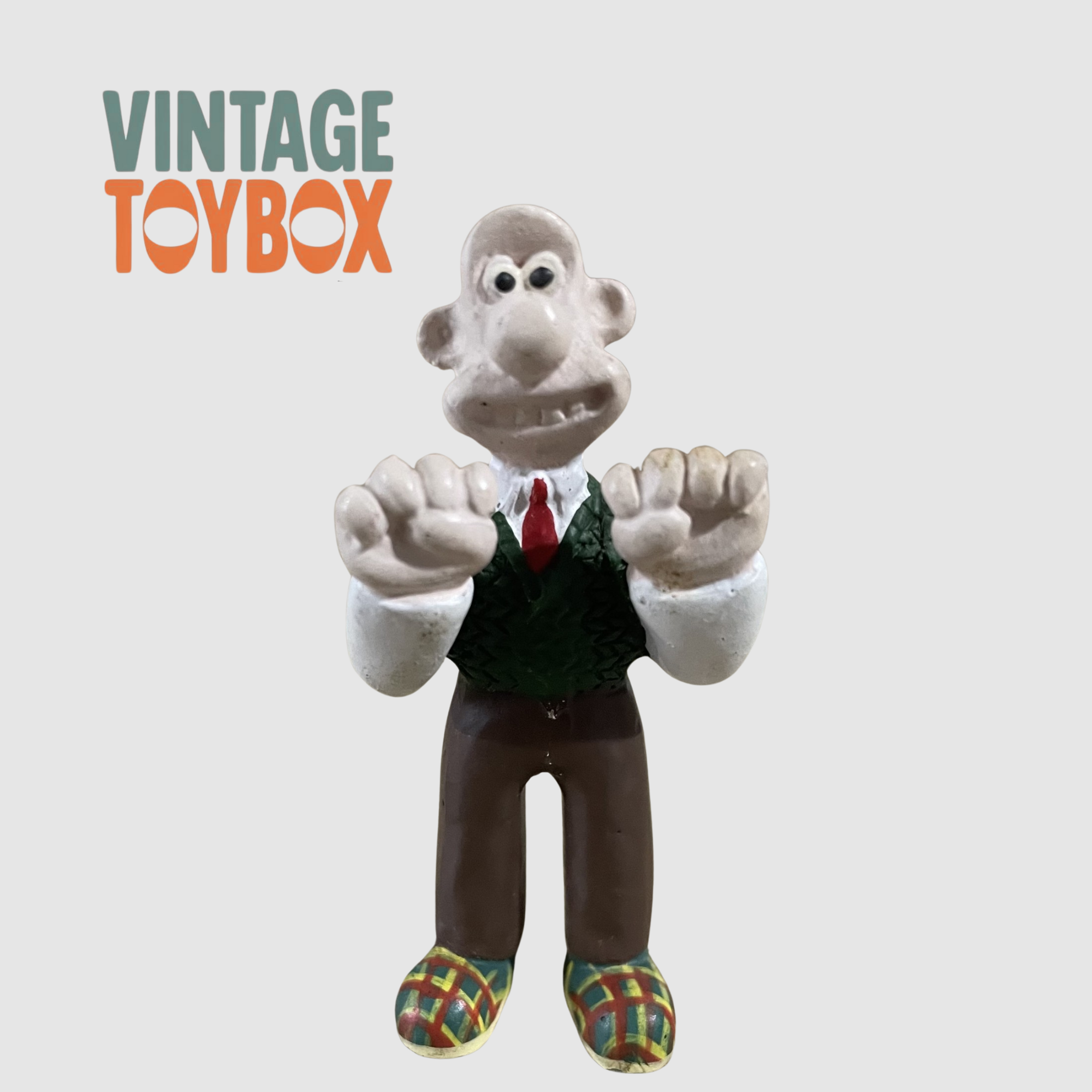 Wallace & Gromit Mini Figure Typhoo Tea Promo 1998 - Wallace