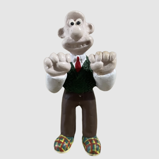 Wallace & Gromit Mini Figure Typhoo Tea Promo 1998 - Wallace