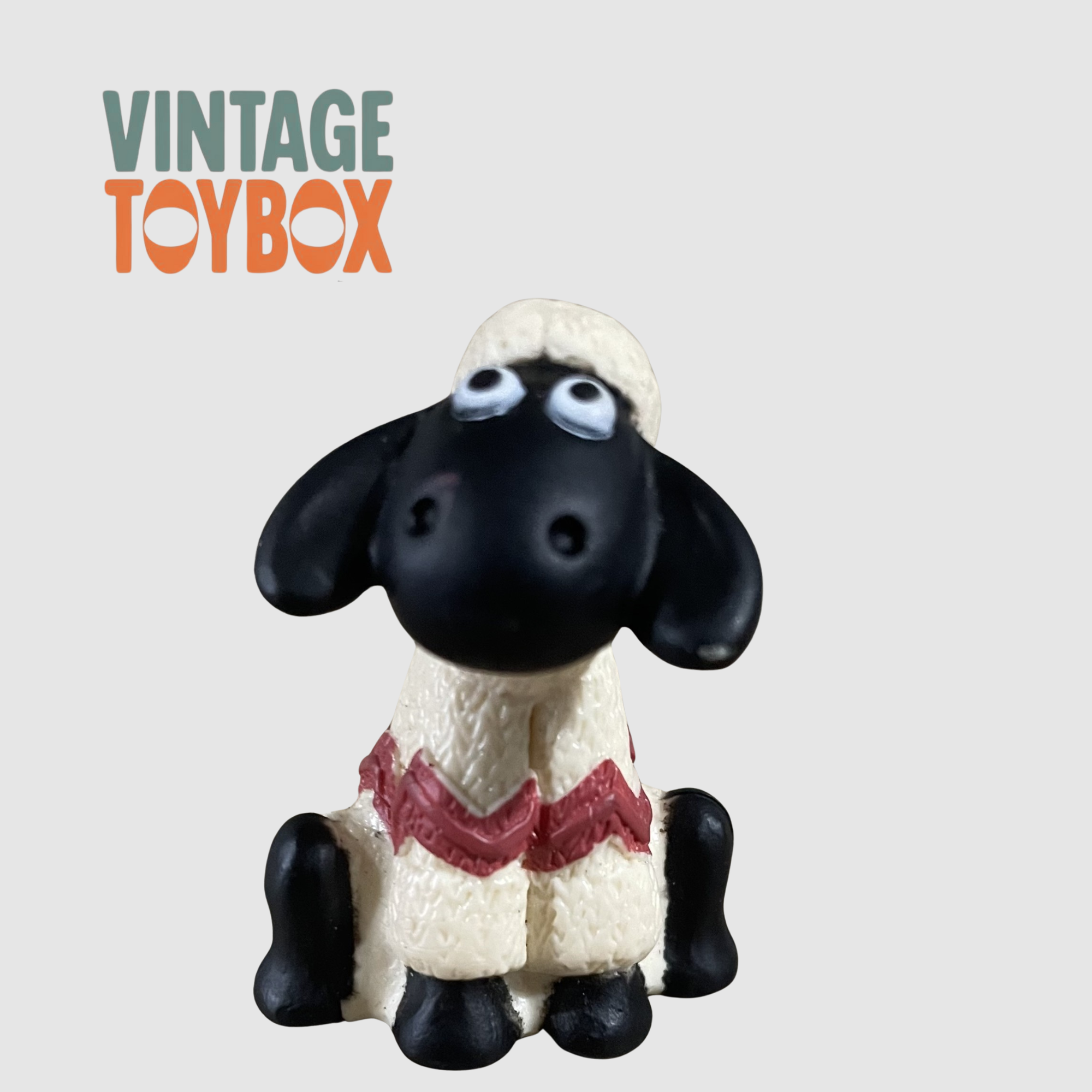 Wallace & Gromit Mini Figure Typhoo Tea Promo 1998 - Shaun the Sheep