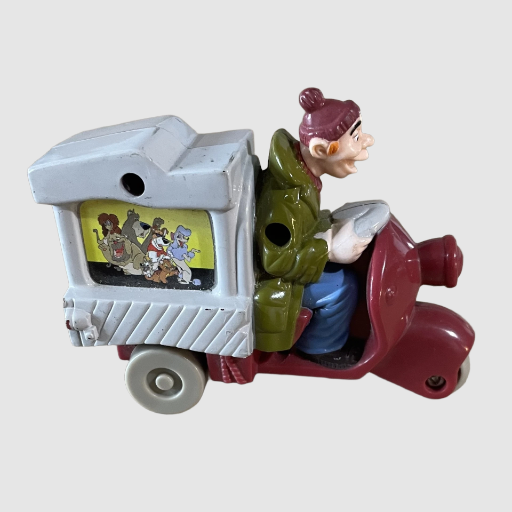 McDonalds Happy Meal Oliver & Company - Fagin on Tricycle 1988