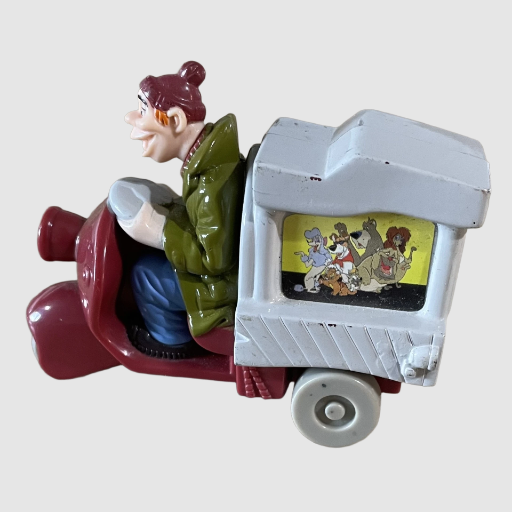 McDonalds Happy Meal Oliver & Company - Fagin on Tricycle 1988
