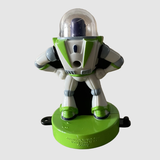 McDonalds Happy Meal Toy Story Stamp Toy - Buzz Lightyear Figure 1999