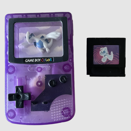 Burger King Pokemon Replica Game Boy Colour - Translucent Purple Lugia