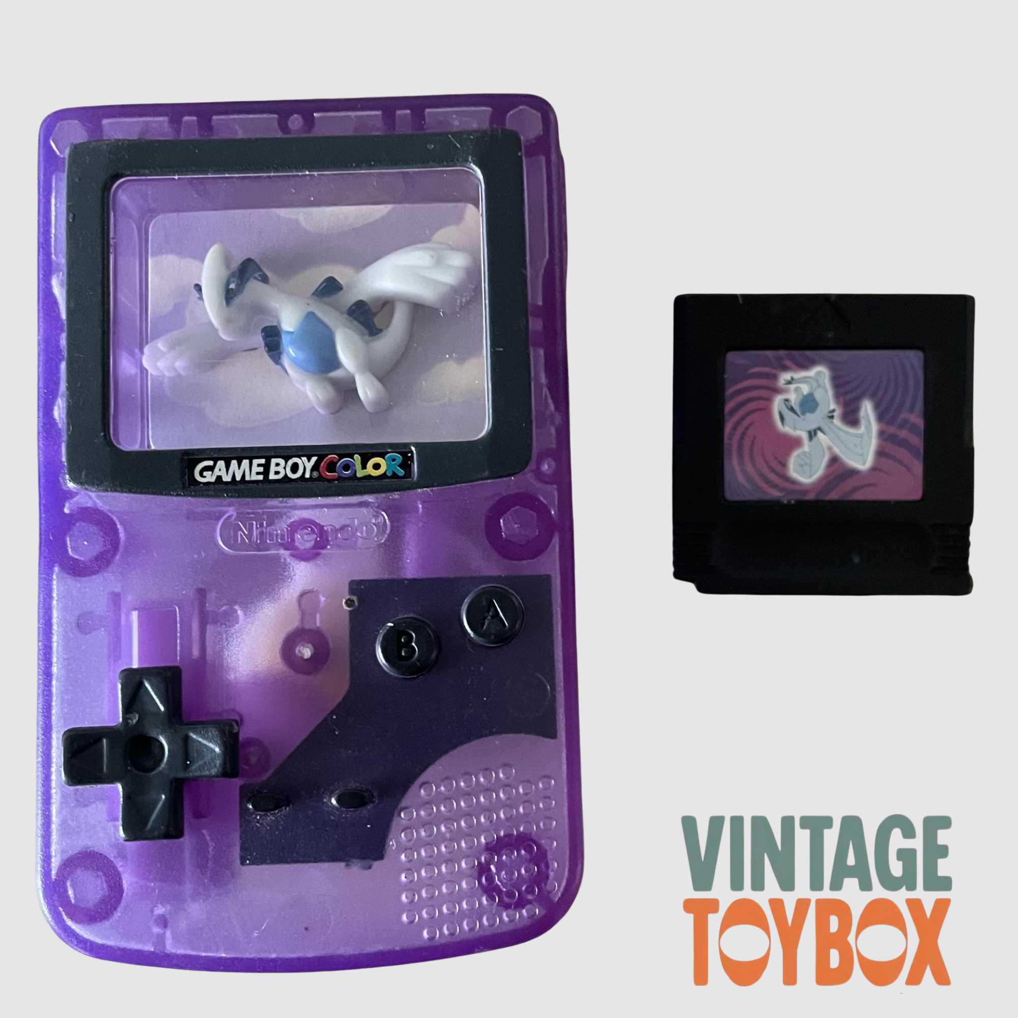 Burger King Pokemon Replica Game Boy Colour - Translucent Purple Lugia