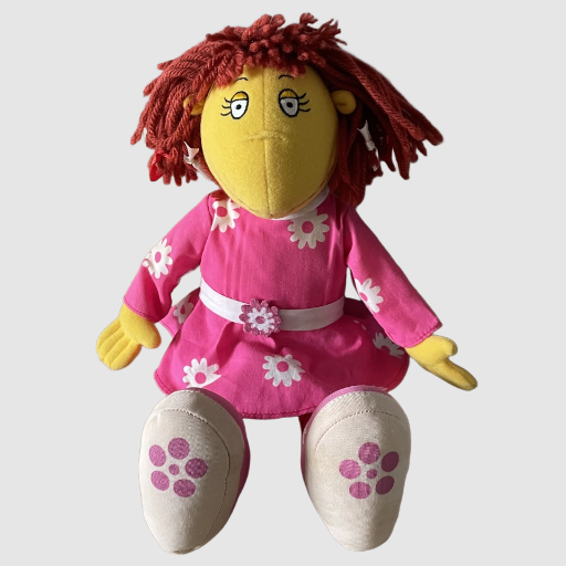 BBC Tweenies TV Plush Soft Toy - Fizz - Hasbro 1999