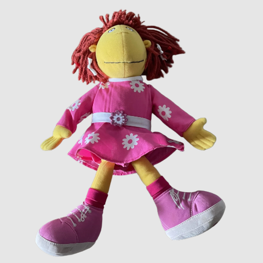 BBC Tweenies TV Plush Soft Toy - Fizz - Hasbro 1999