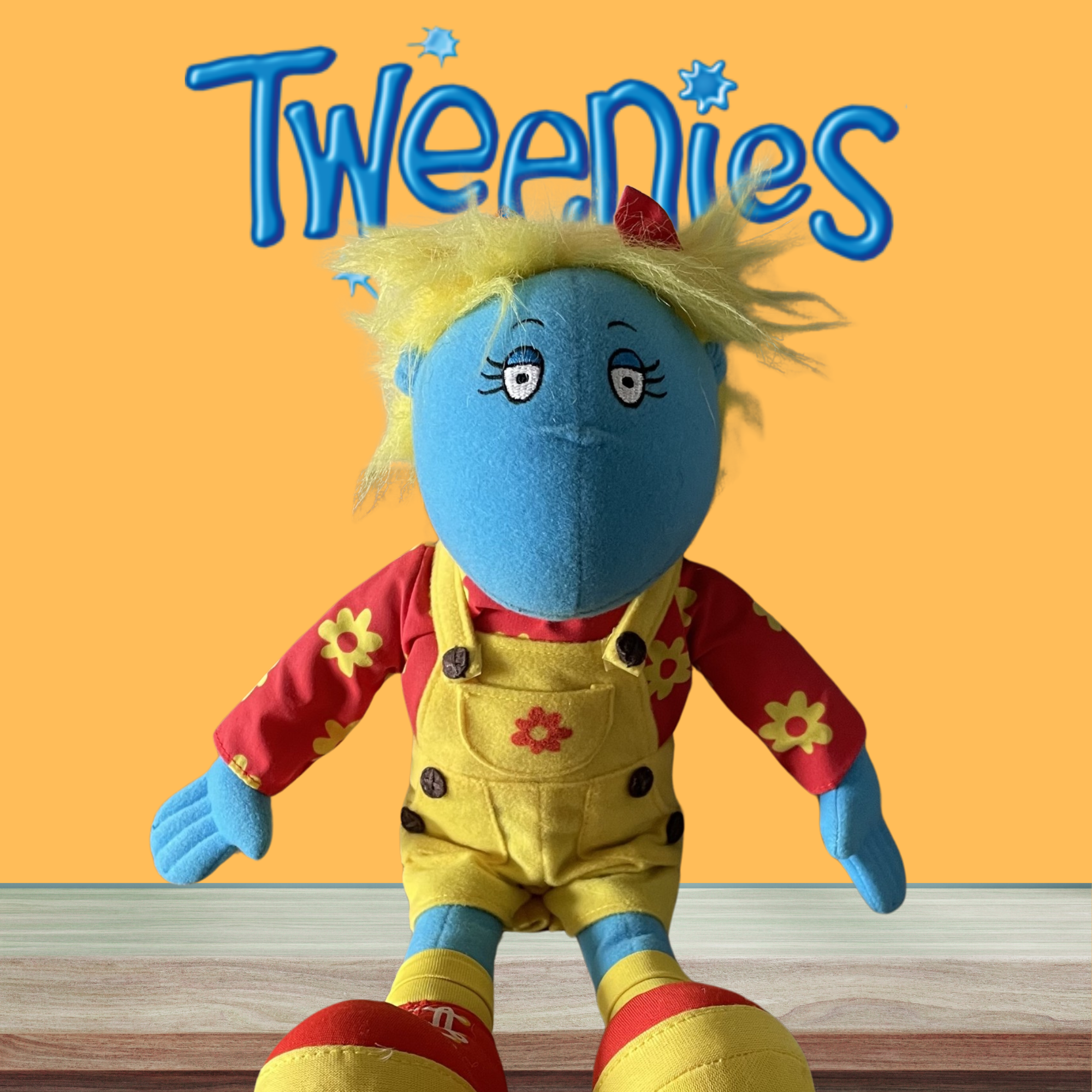 BBC Tweenies TV Plush Soft Toy - Bella - Hasbro 1999