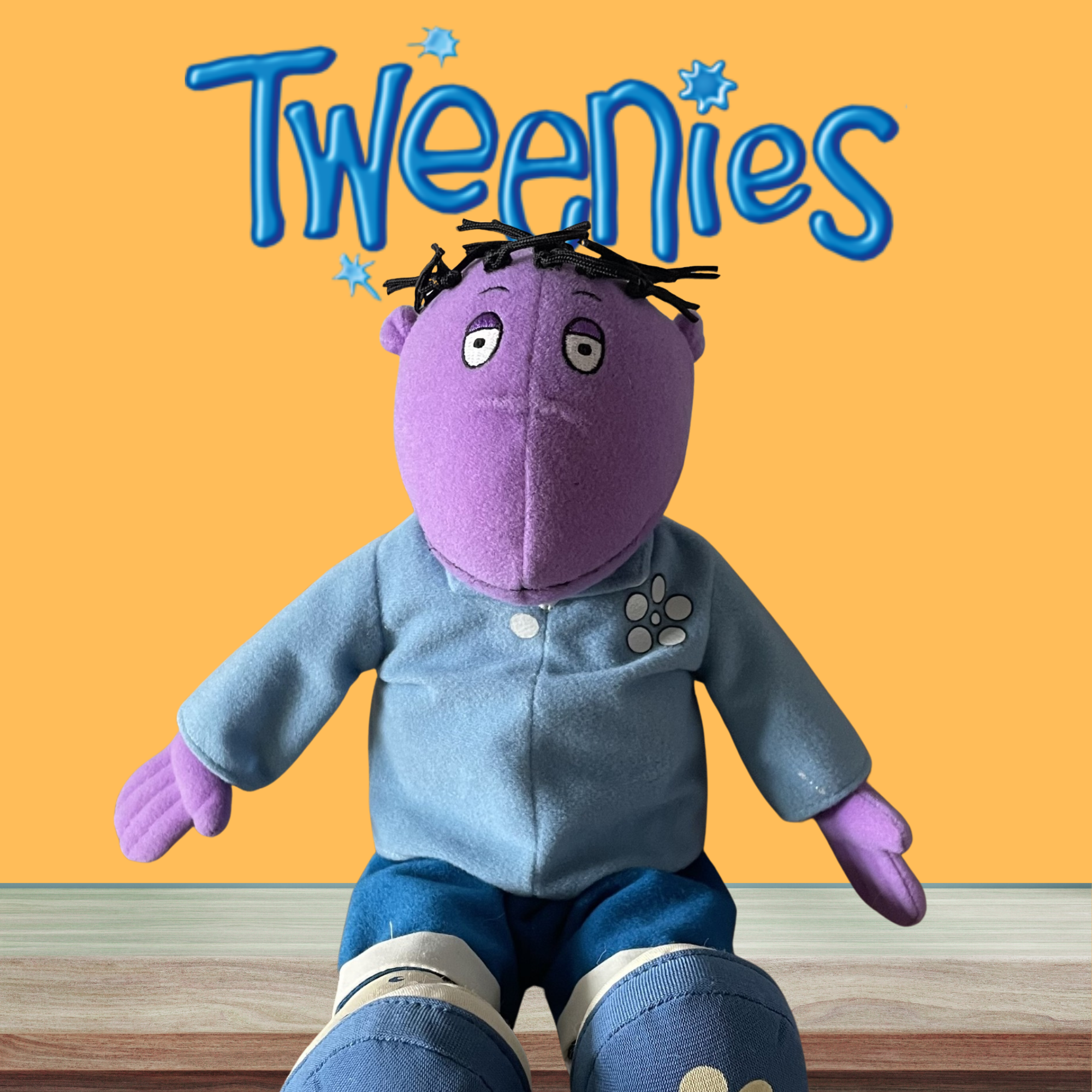 BBC Tweenies TV Plush Soft Toy - Milo - Hasbro 1999