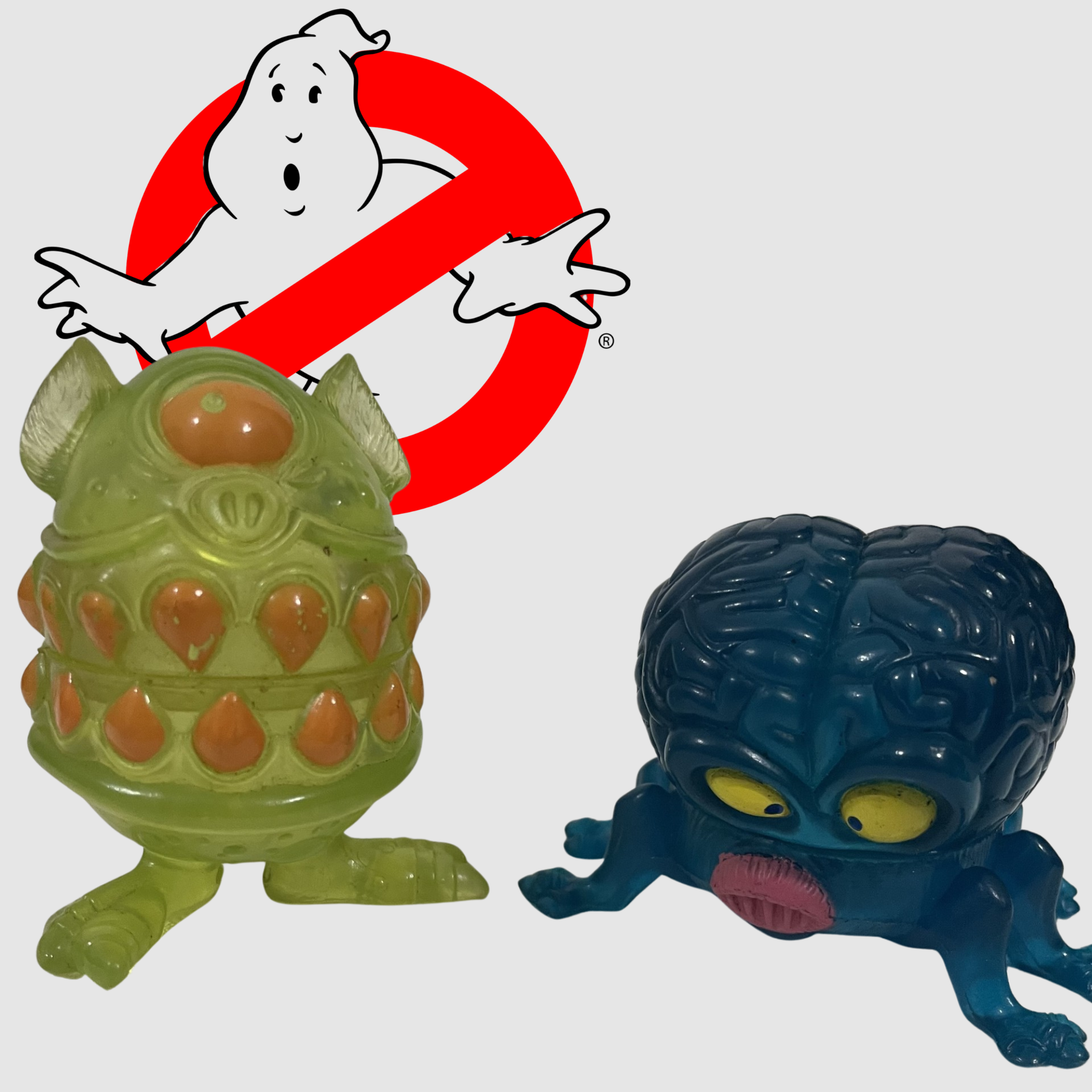 Mini Goopers Brain Matter & Stomach Stuff 1988 Ghostbusters Kenner
