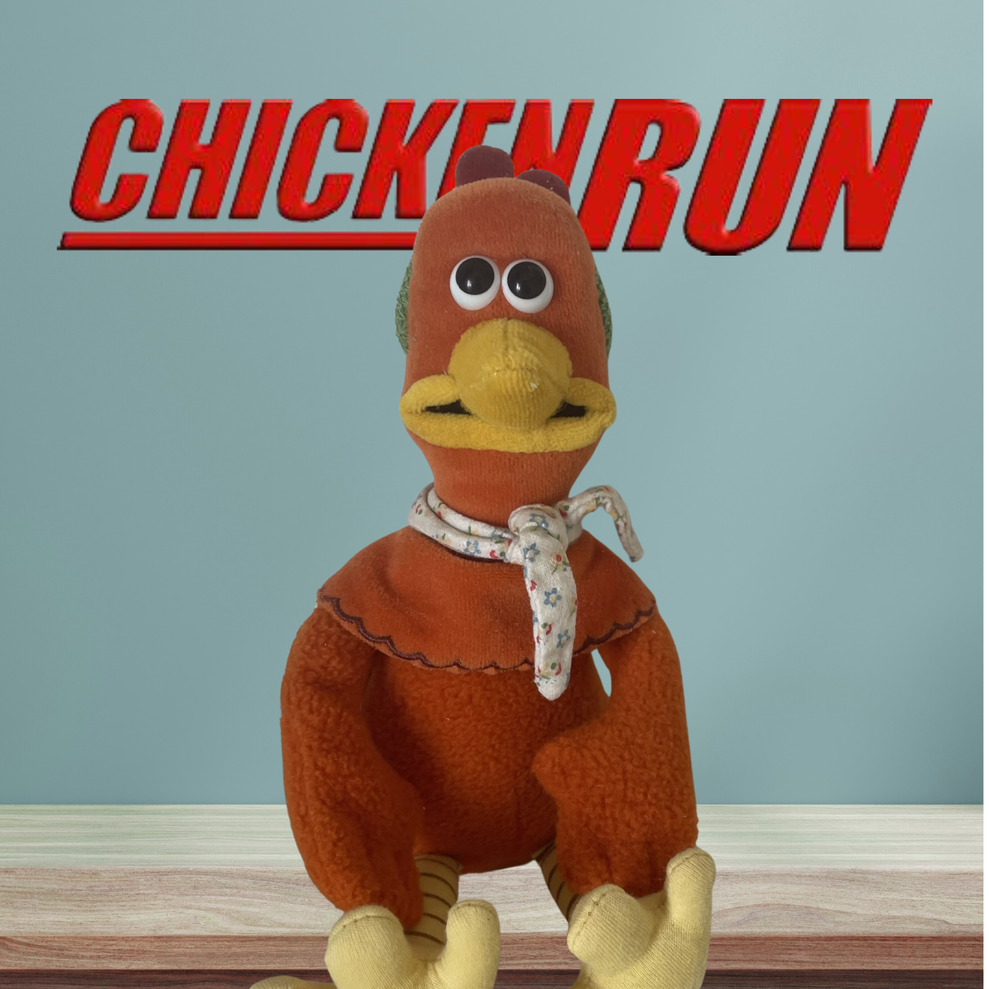 Chicken Run Talking Ginger Plush Toy Dreamworks 1999