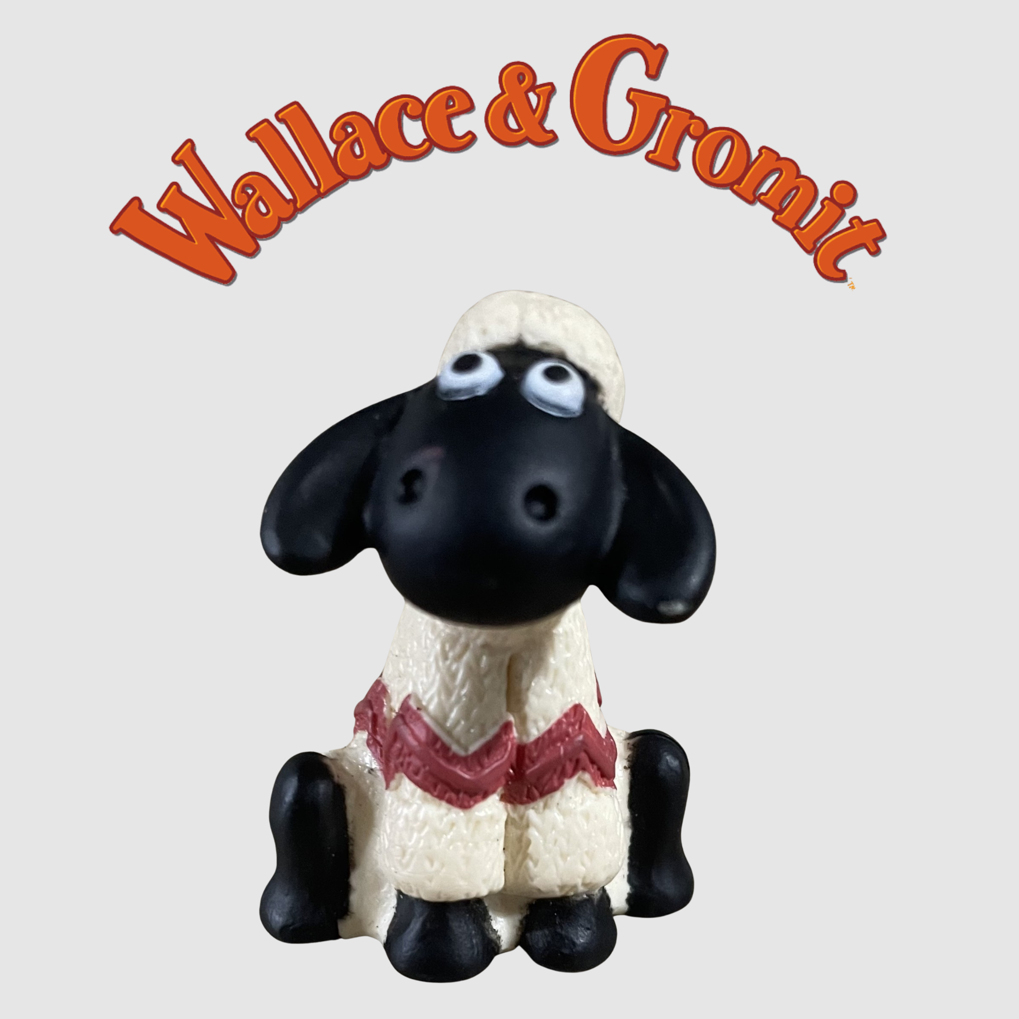 Wallace & Gromit Mini Figure Typhoo Tea Promo 1998 - Shaun the Sheep