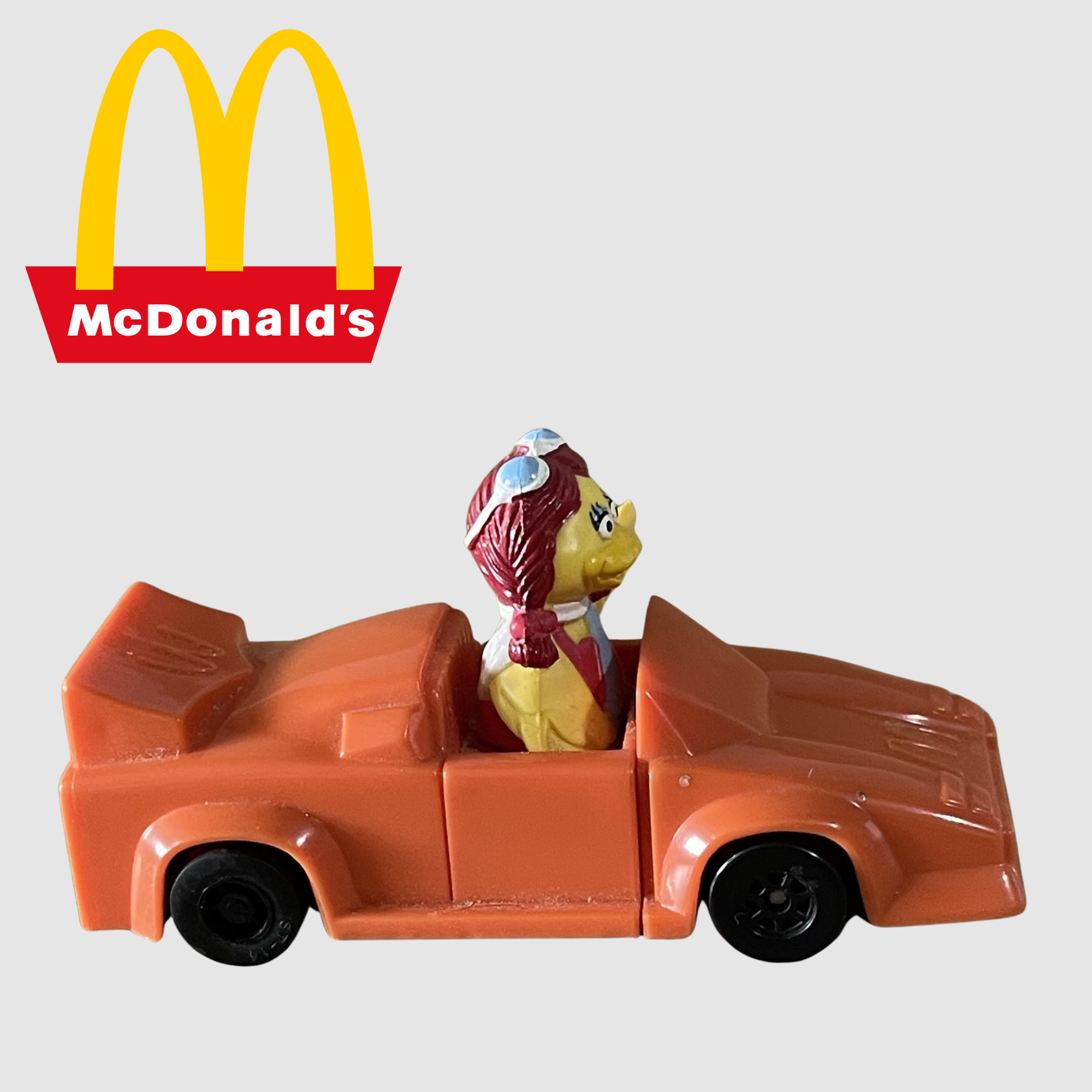 McDonalds Happy Meal Connect A Car Early Bird Pink Car 1991