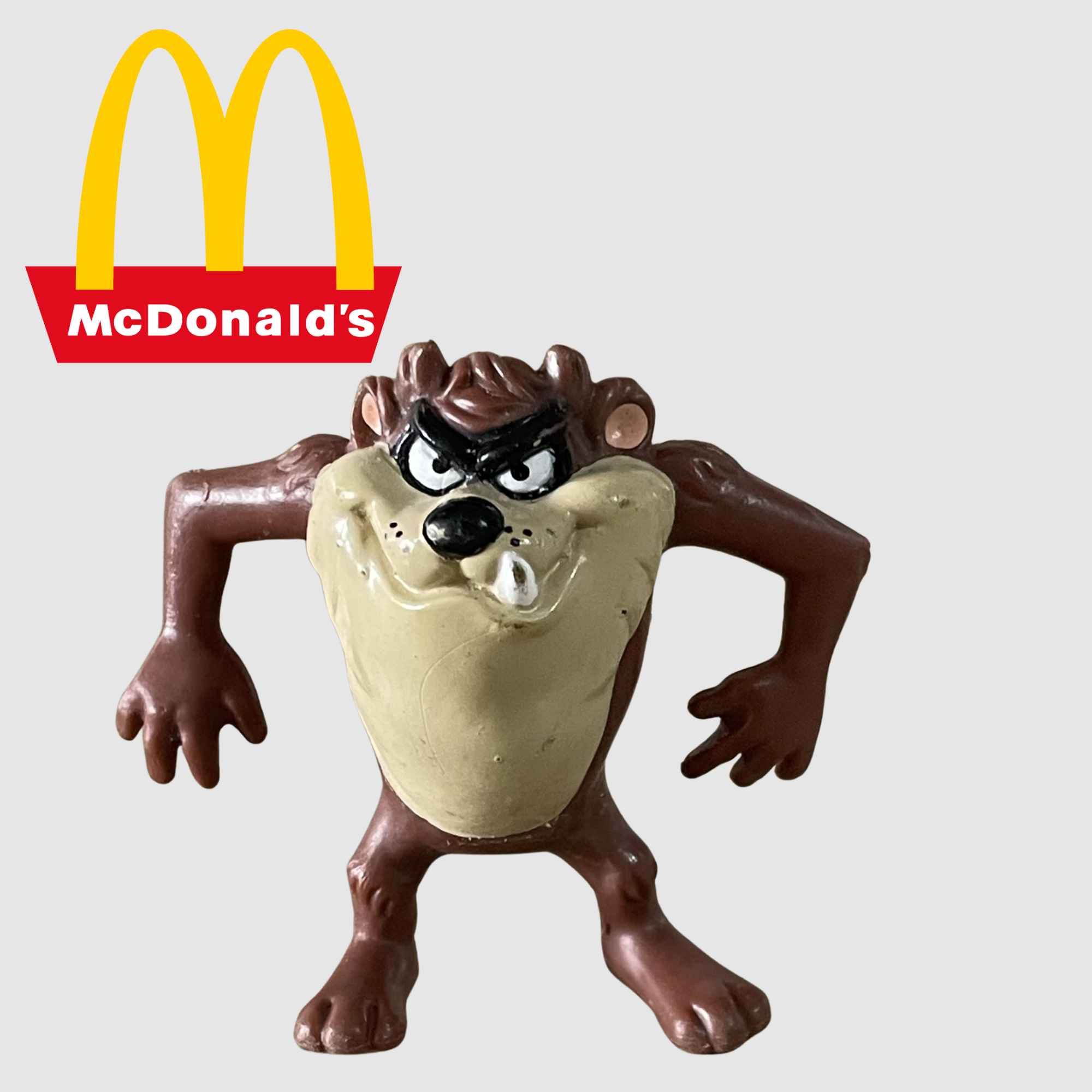 McDonalds Looney Tunes Taz Tazmanian Devil Figure Happy Meal 1991